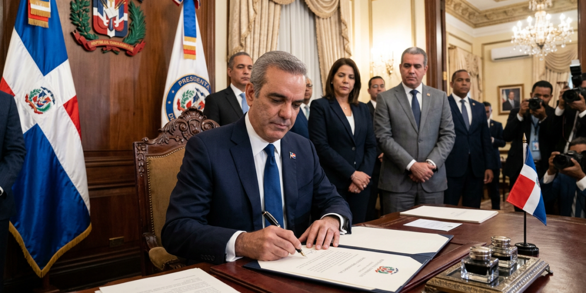 Abinader firma decreto que amplía cobertura del programa de viviendas de bajo costo en zonas rurales
