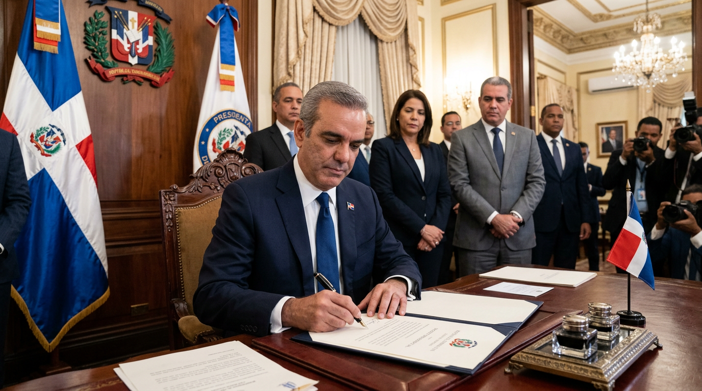 Abinader firma decreto que amplía cobertura del programa de viviendas de bajo costo en zonas rurales