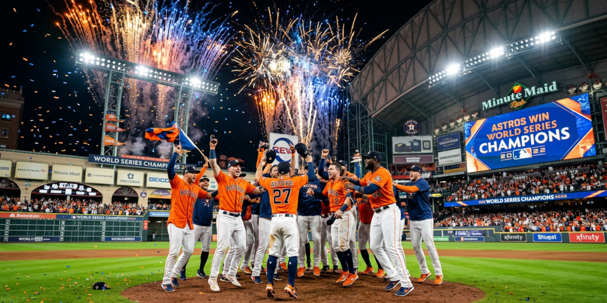 MLB: Astros, reyes del Oeste