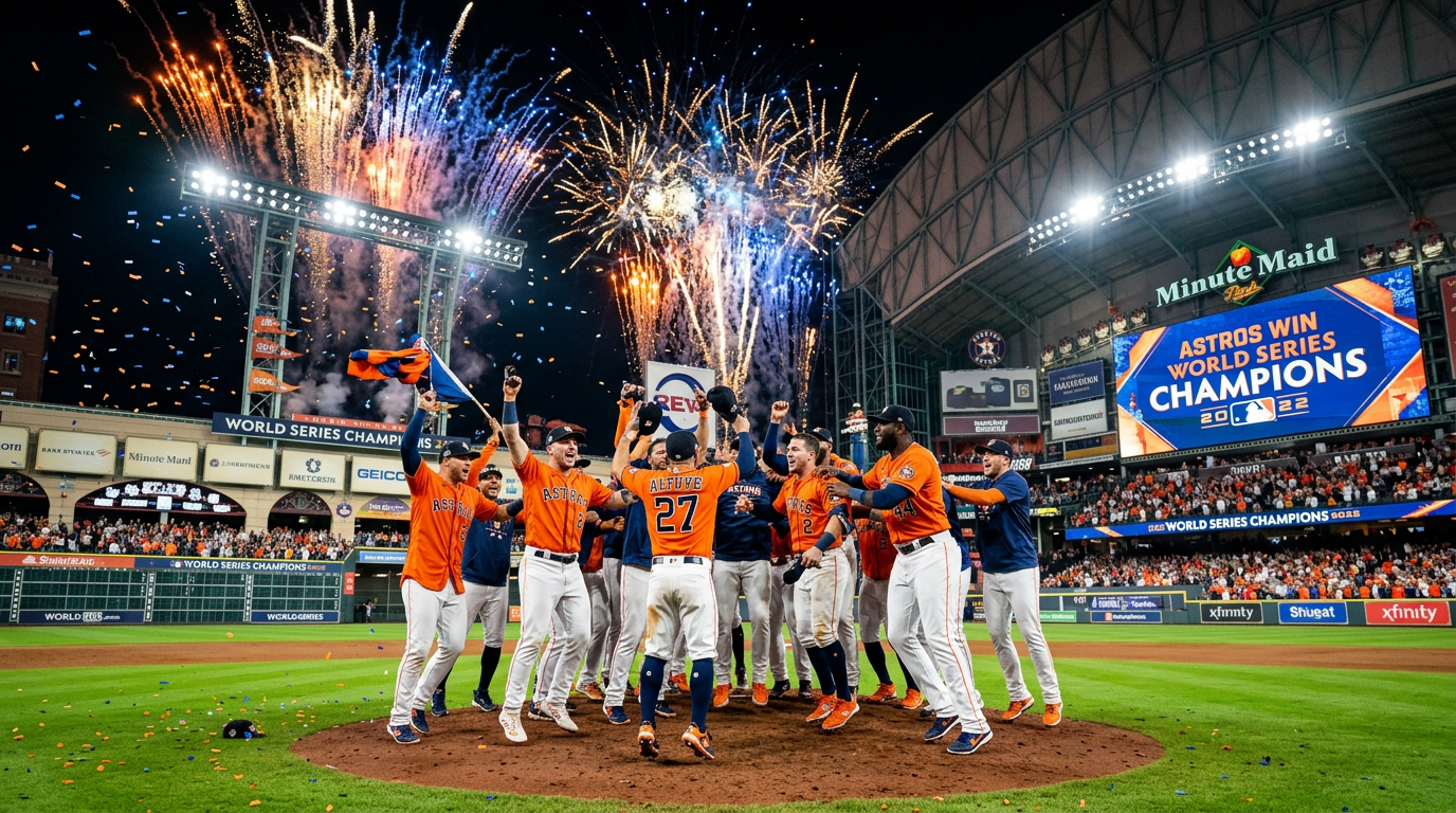Los Astros ganan el Oeste de la Liga Americana con un récord de 81-81 MLB: Astros, reyes del Oeste