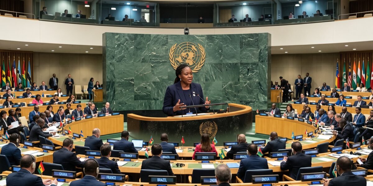 Canciller Bisonó ante la ONU pidiendo refuerzo para Haití