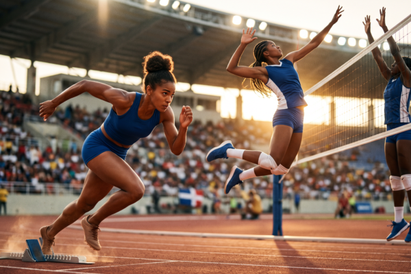 Atletas de RD: El poder femenino