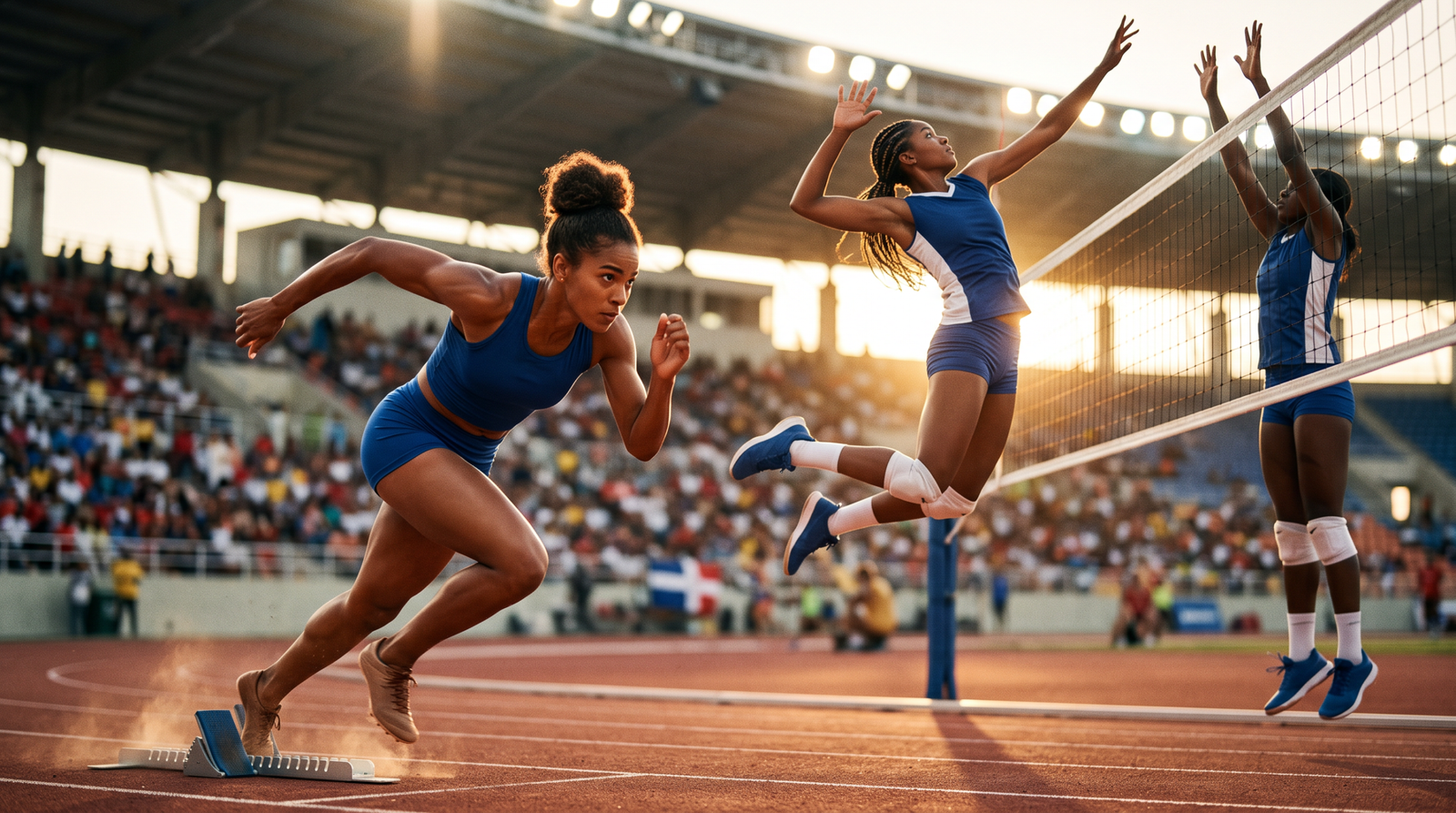 Atletas de RD: El poder femenino