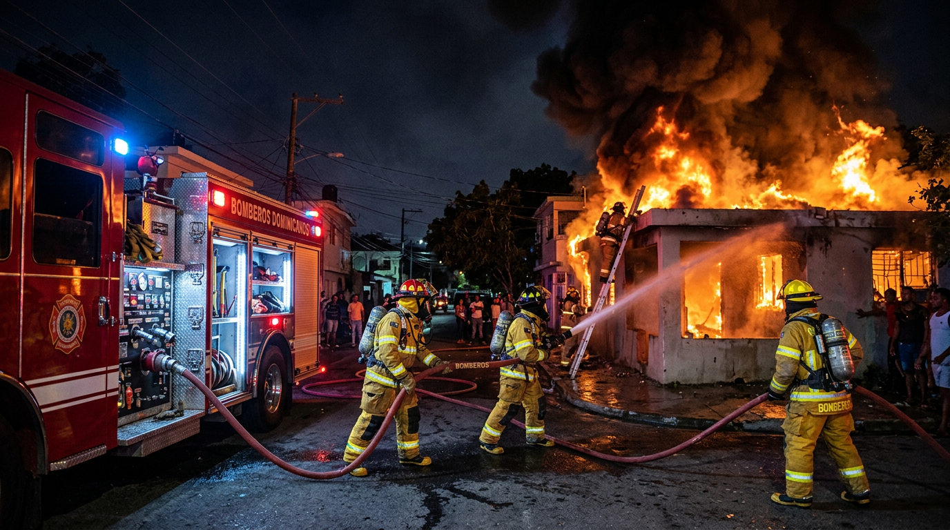 Autoridades investigan el incendio que provocó la muerte de una familia en Mao incendio-familia-mao-investigacion-2026