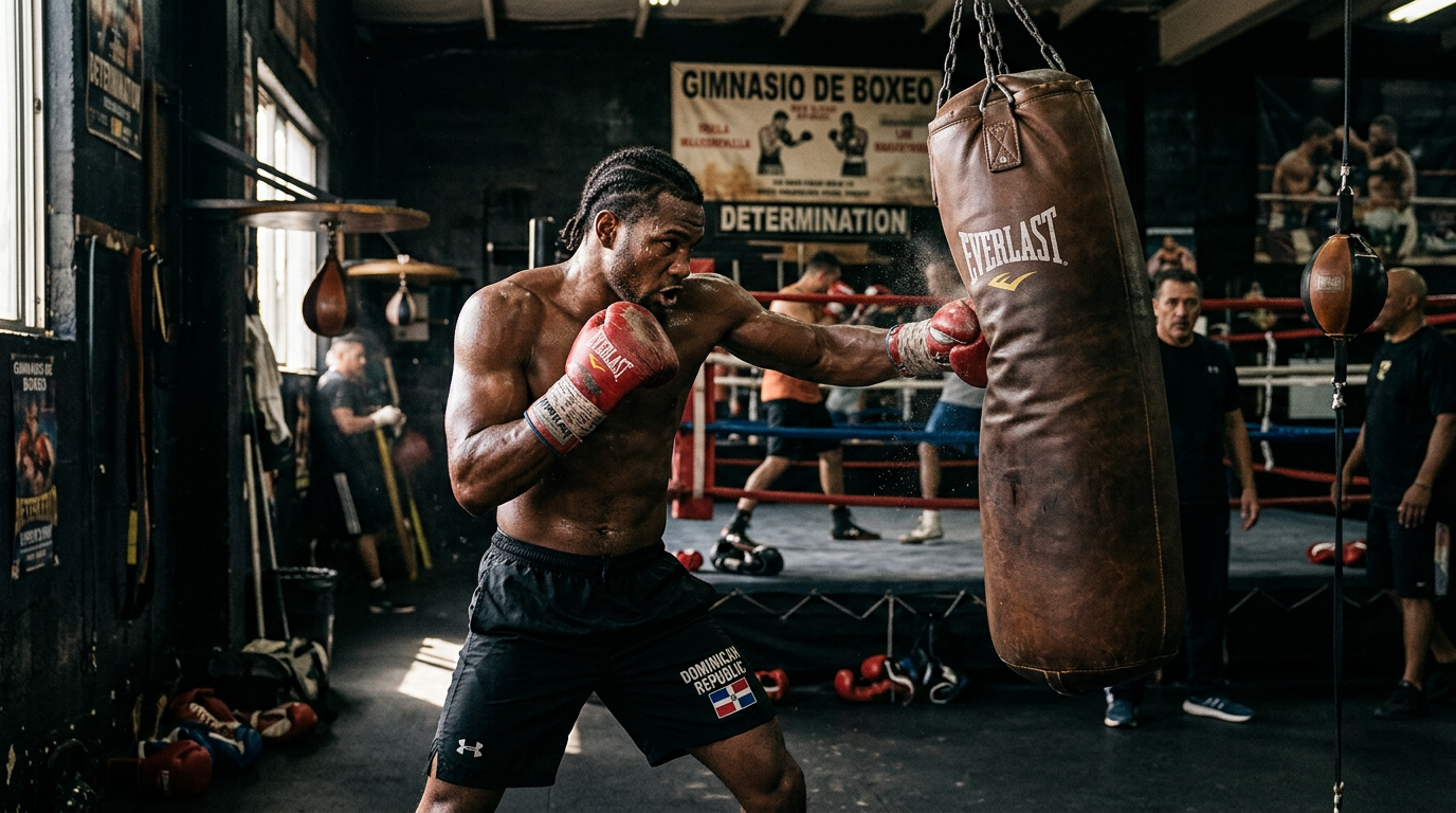 El boxeador dominicano Luisito Pie se prepara para pelear por el título mundial superligero ante el campeón invicto luisito-pie-boxeador-dominicano-titulo-mundial-superligero-2026