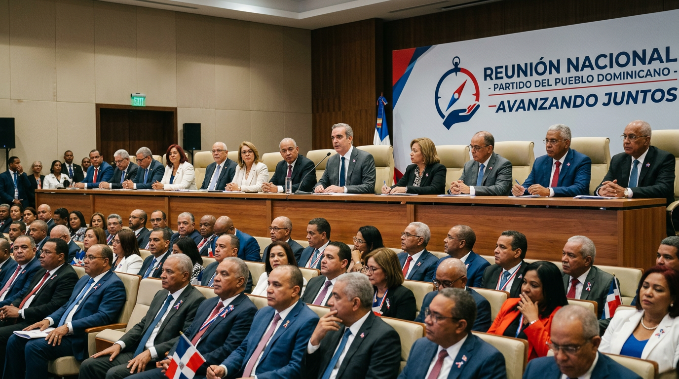 PLD celebra asamblea nacional para impartir orientaciones finales de su consulta presidencial del 18 de octubre