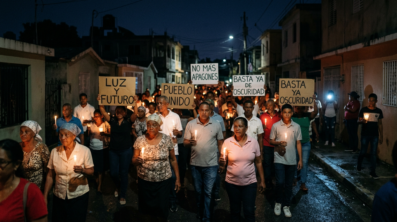 protesta-apagones-la-vega-2026