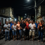 Residentes de Santo Domingo Oeste y Este protestan con cacerolazos por apagones prolongados protesta-apagones-sdo
