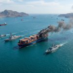 Buque alcanzado por proyectil de origen desconocido en el estrecho de Hormuz genera alerta en ruta petrolera clave proyectil-buque-estrecho-hormuz-ruta-petrolera-202