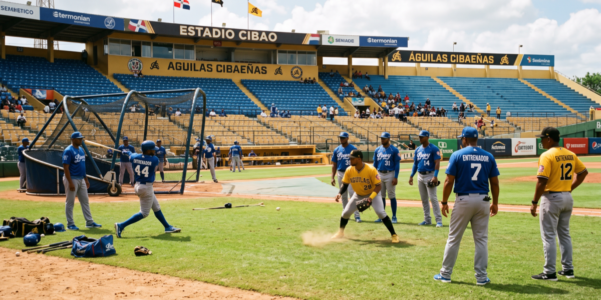 Tigres del Licey y Águilas Cibaeñ…