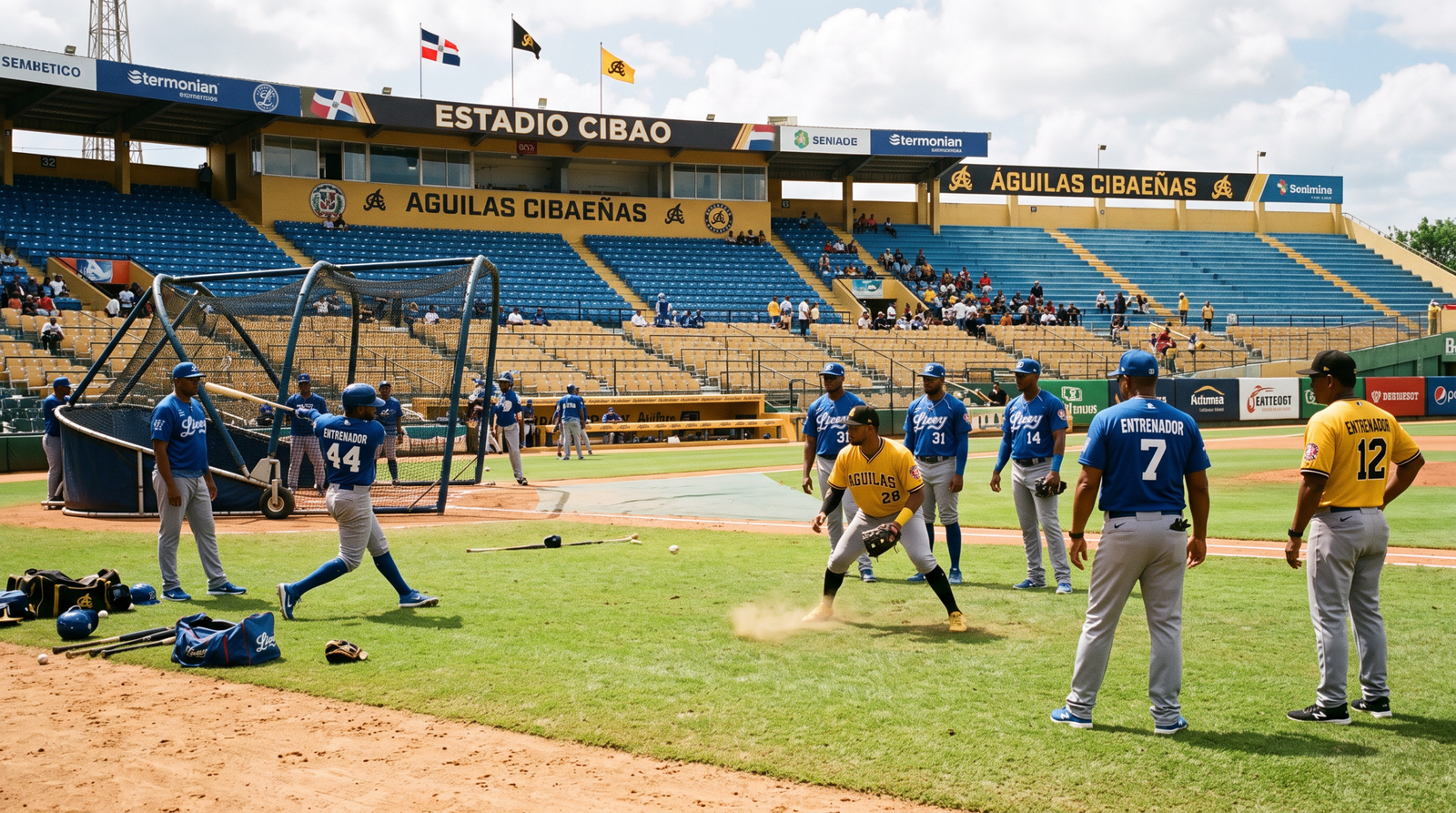 Tigres del Licey y Águilas Cibaeñ…
