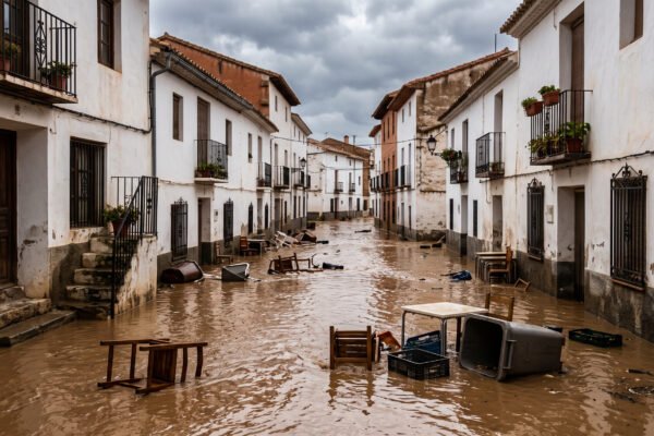 Riada histórica en Albacete: Muere anciana de 102 años ahogada en su vivienda