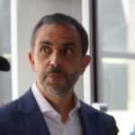 Antonio Espaillat, propietario de la discoteca Jet Set, a su llegada al tribunal