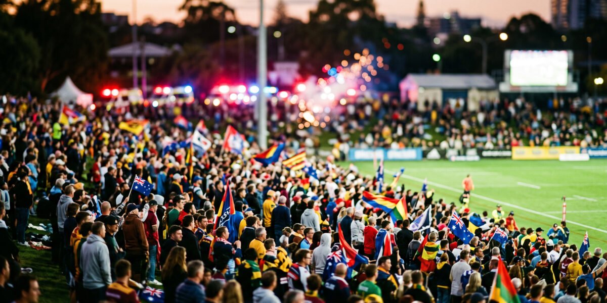 Al menos 10 heridos en festival de rugby en Australia tras atropello múltiple
