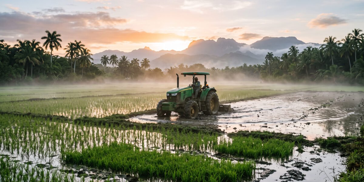 Aprueban aumento salarial del 25% para operadores de máquinas agrícolas en República Dominicana