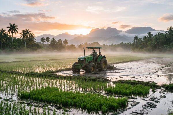 Aprueban aumento salarial del 25% para operadores de máquinas agrícolas en República Dominicana
