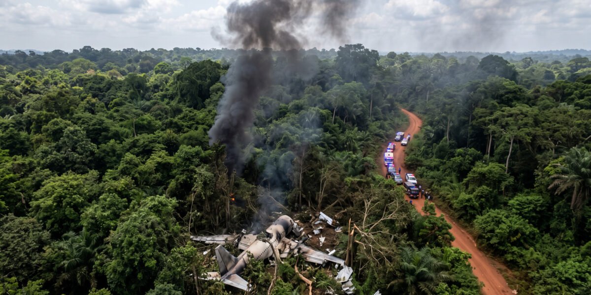 avion militar estrellado nigeria 25 muertos
