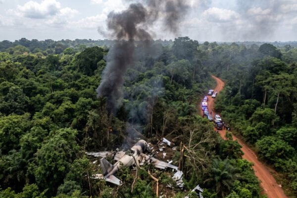 avion militar estrellado nigeria 25 muertos