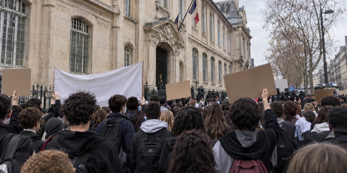 caos francia protestas escuelas 2026