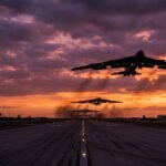 Estados Unidos retira aviones bombarderos de base británica por amenazas de seguridad