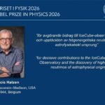 Francis Halzen gana el Nobel de Física 2026 por el hallazgo de 'partículas fantasmas' francis-halzen-nobel-fisica-2026-neutrinos
