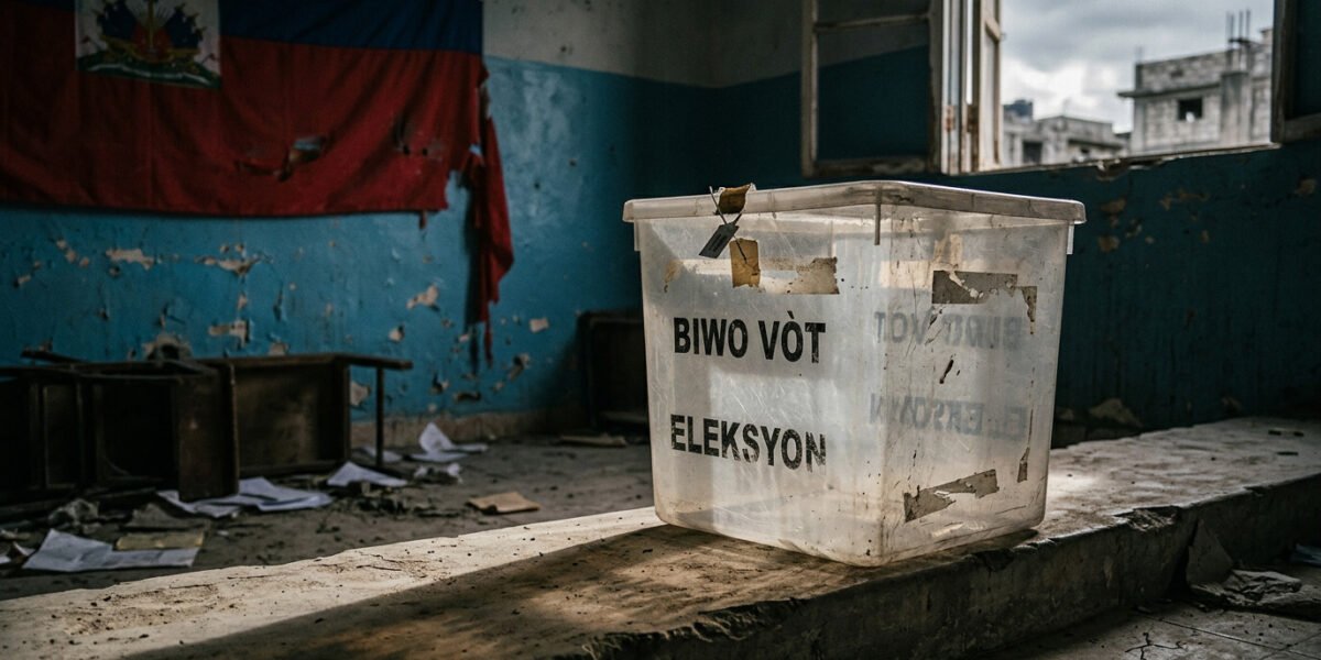 Urna electoral en Haití