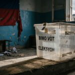 Urna electoral en Haití