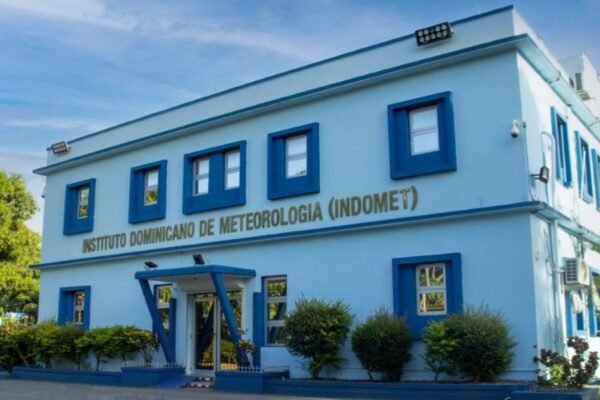 Fachada del edificio del Instituto Dominicano de Meteorología (Indomet)