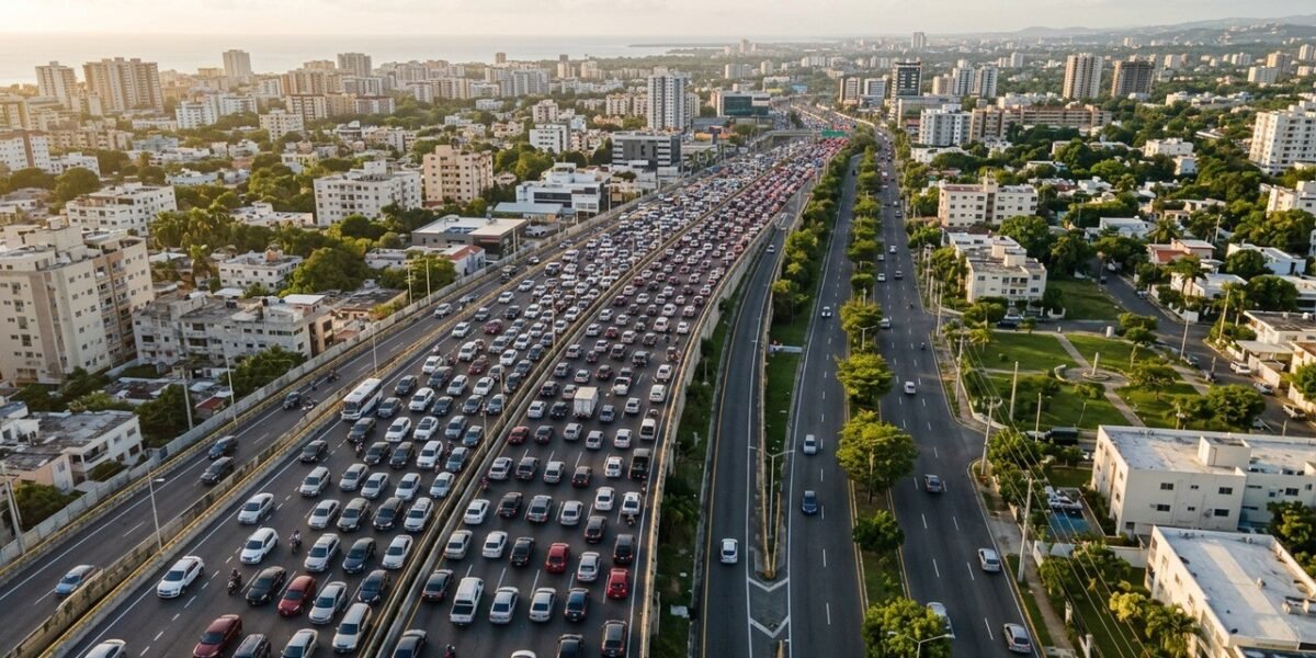 INTRANT revela que el Gran Santo Domingo registra 6.7 millones de desplazamientos diarios