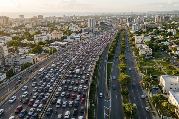 INTRANT revela que el Gran Santo Domingo registra 6.7 millones de desplazamientos diarios