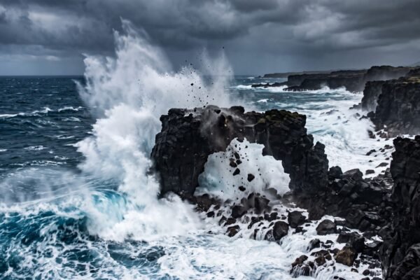 Colapso de arco marino en Hawái