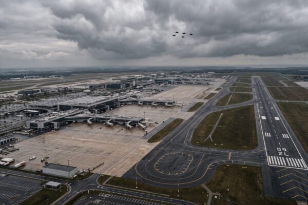 La OTAN moviliza cazas y Lituania cierra aeropuerto principal por dron sospechoso