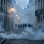 Ola de protestas estudiantiles en Francia deja decenas de heridos y choques con la policía