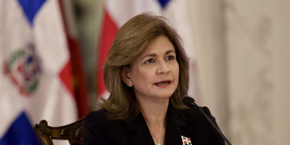 La vicepresidenta Raquel Peña