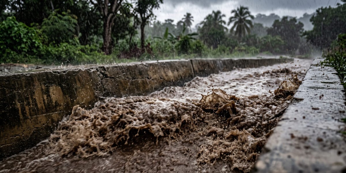 Tragedia en Elías Piña: Dos menores desaparecen arrastrados por agua en una canaleta