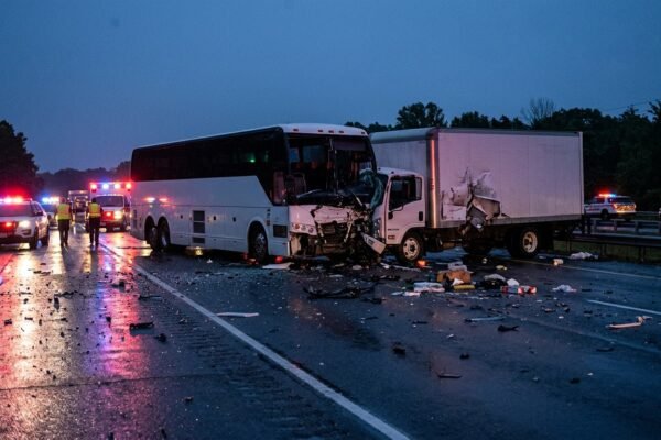 tragedia vial brasil choque autobus muertos 2026