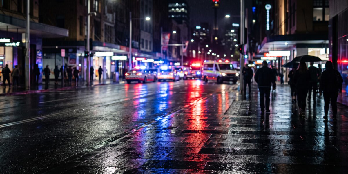 Vehículo arrolla a multitud en Australia; hay al menos 10 heridos