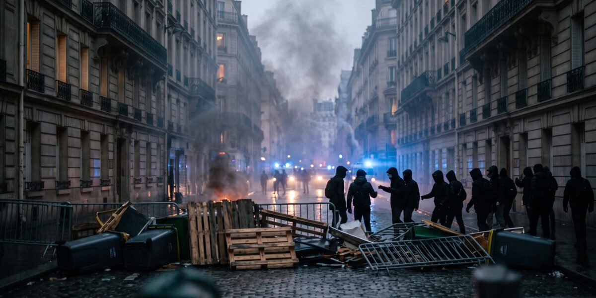 violencia protestas estudiantiles francia 2026